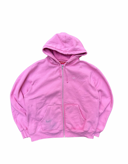 Supreme Small Box Logo Zip Up Hoodie