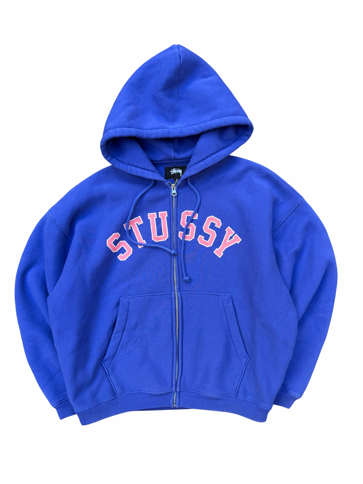 Stussy Faded Graphic Zip Hoodie