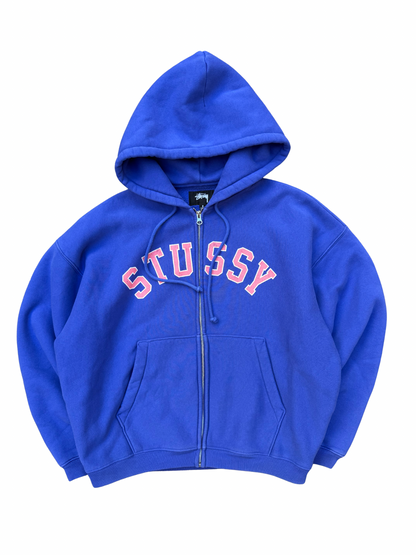 Stussy Faded Graphic Zip Hoodie